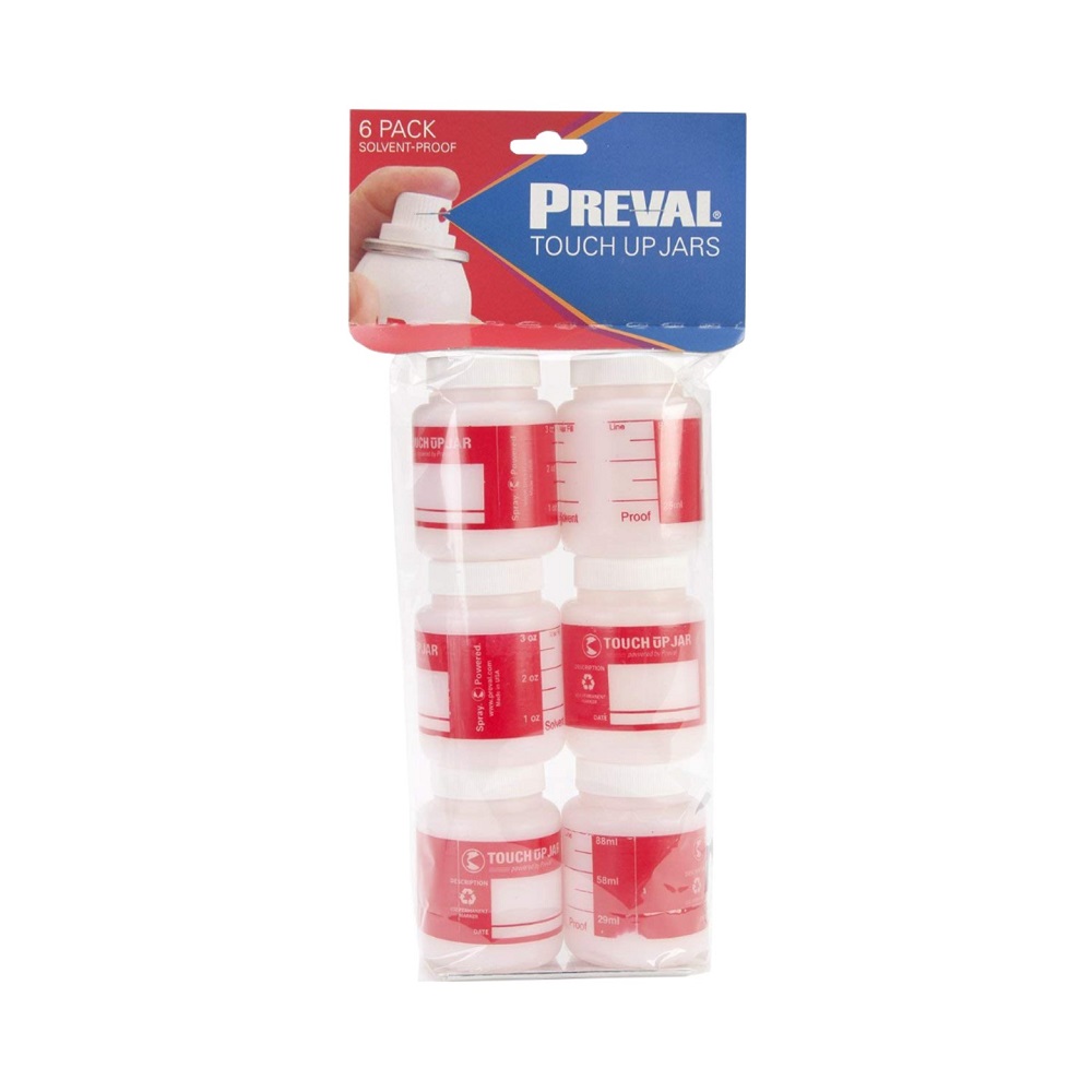 Preval 3 oz. Plastic Product Container with Cap and Dip Tube